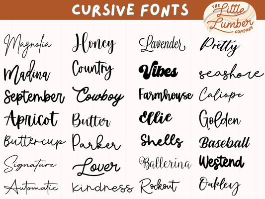 Wood Personalized Custom Layered Name Sign