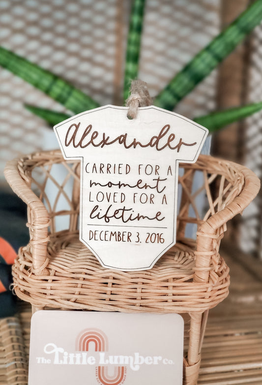 Infant Loss Ornaments (pictured fonts only)