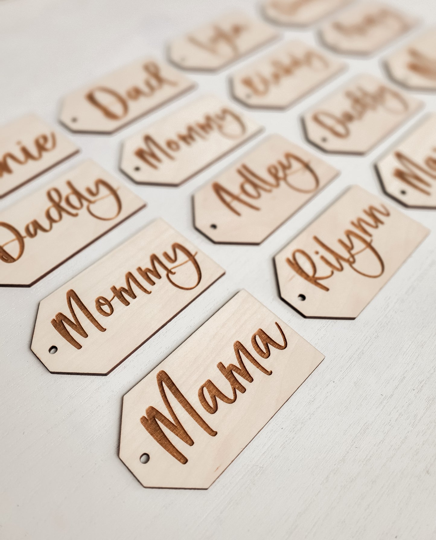 Engraved Stocking Tag