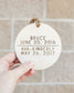 Double Sided Infant/Child Loss Ornament