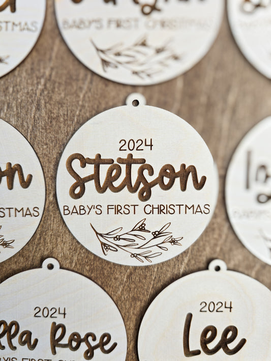 Baby's First Christmas Ornament