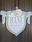 Blue Banner Hospital Door Hanger