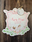 Rocking Horse Crest Hospital Door Hanger