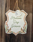 Brown Mallard Duck Hospital Door Hanger