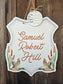 Blue Mallard Duck Hospital Door Hanger