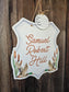 Blue Mallard Duck Hospital Door Hanger