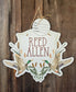 Duck Gingham Hospital Door Hanger