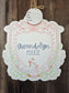 Soft Pastel Goose Hospital Door Hanger