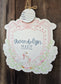 Soft Pastel Goose Hospital Door Hanger