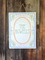 Personalized Pastel Whimsy Door Hanger | Custom Family Name Front Door Sign