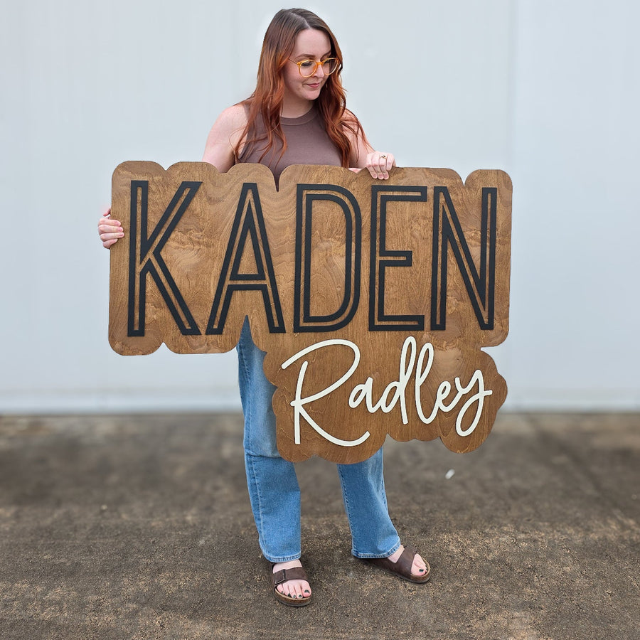 Personalized name signs