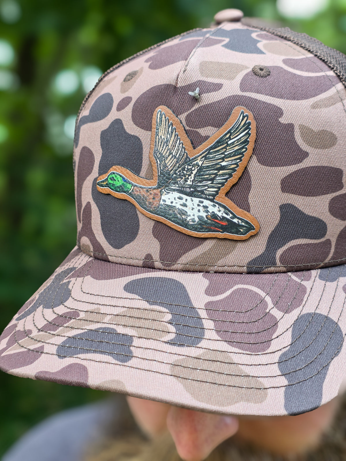 Custom UV Printed Patch Hat | Richardson 112 | Camo Trucker Hat | Personalized Dad Hat