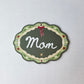 Personalized Christmas Stocking Tag, Custom Gift Tag, Stocking Name Tag, Whimsy Christmas Tag, Folk Christmas Decor, Custom Stocking Tag