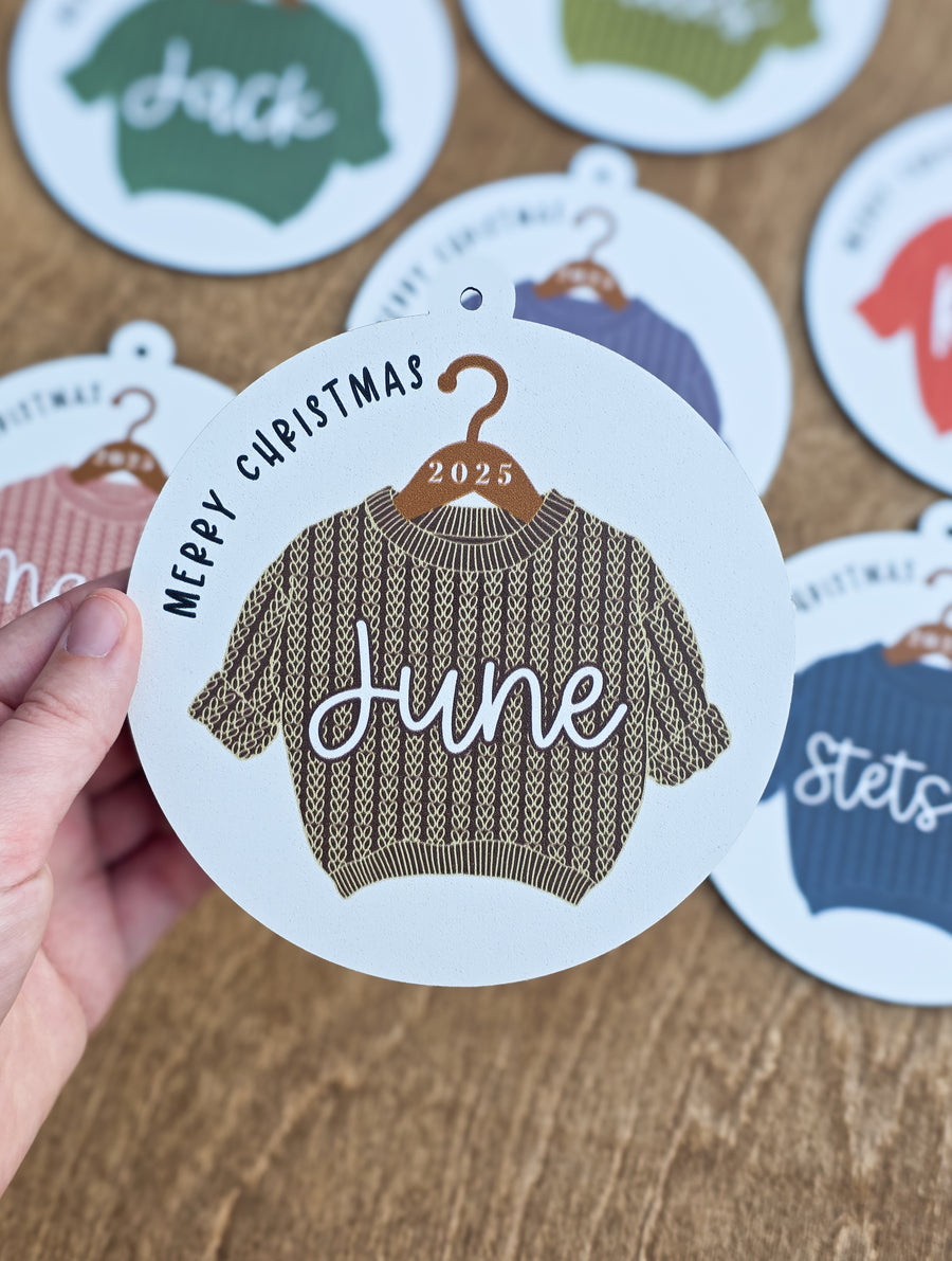 Sweater Ornament