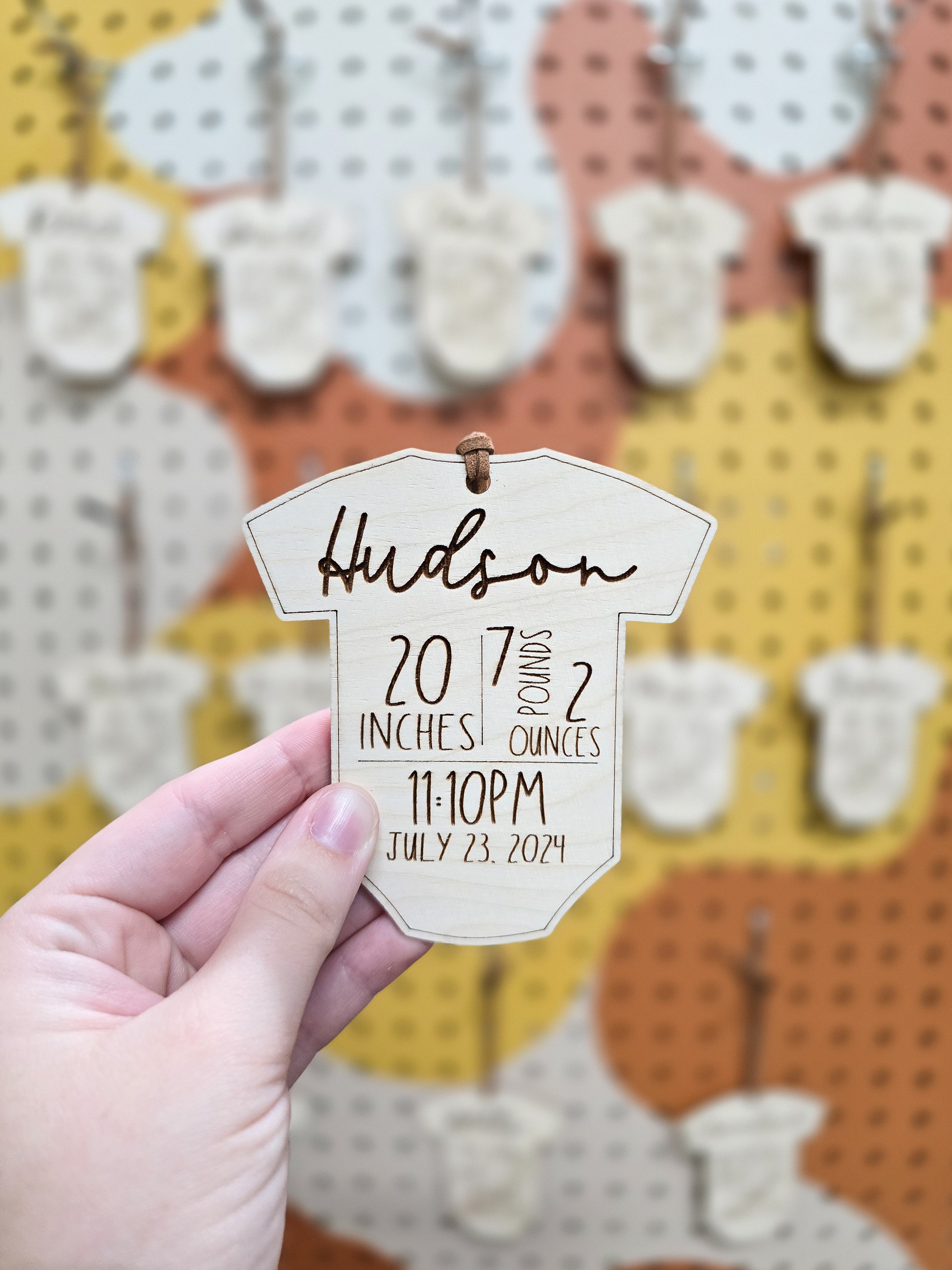 The Little Lumber Co. Exclusive Camouflauge Printed Name Sign