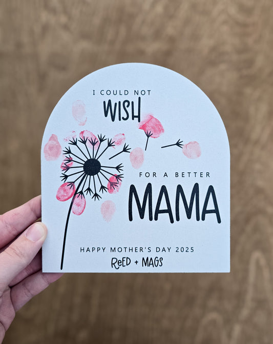Mother's Day Fingerprint Keepsake