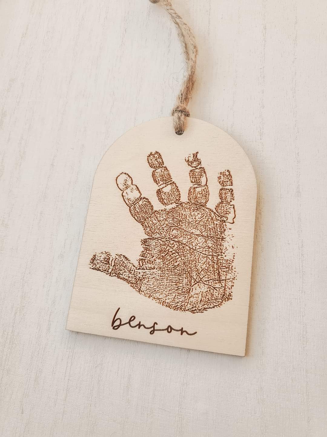 Handprint Ornament